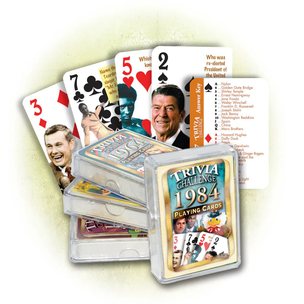 1984 Trivia Card Challenge