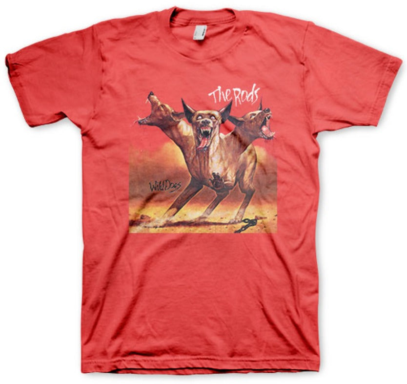 The Rods: Wild Dogs Retro Shirt