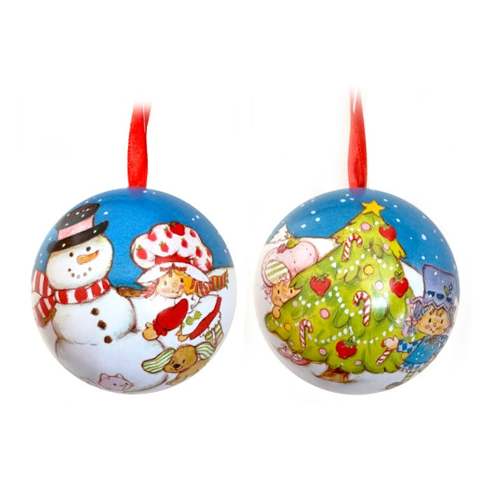 Strawberry Shortcake Christmas Ornament Candy Tin