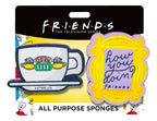 FRIENDS SPONGE SET
