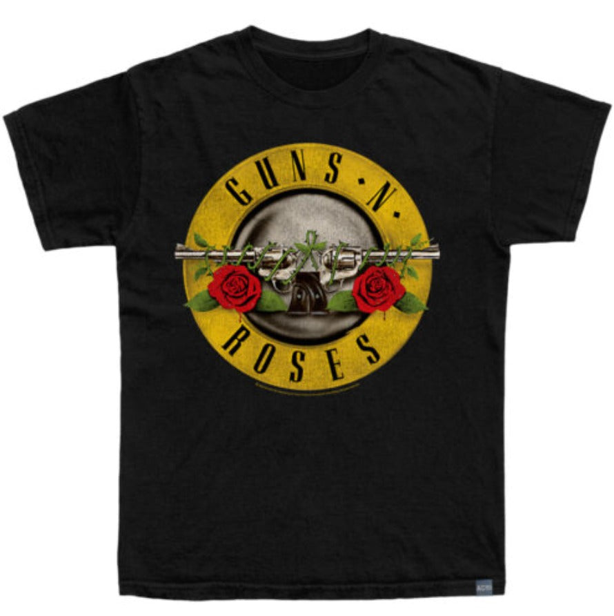 Guns N Roses: Bullet Logo Retro Shirt