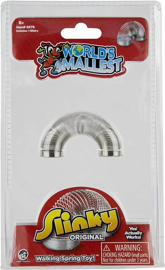 SMALLEST SLINKY TOY