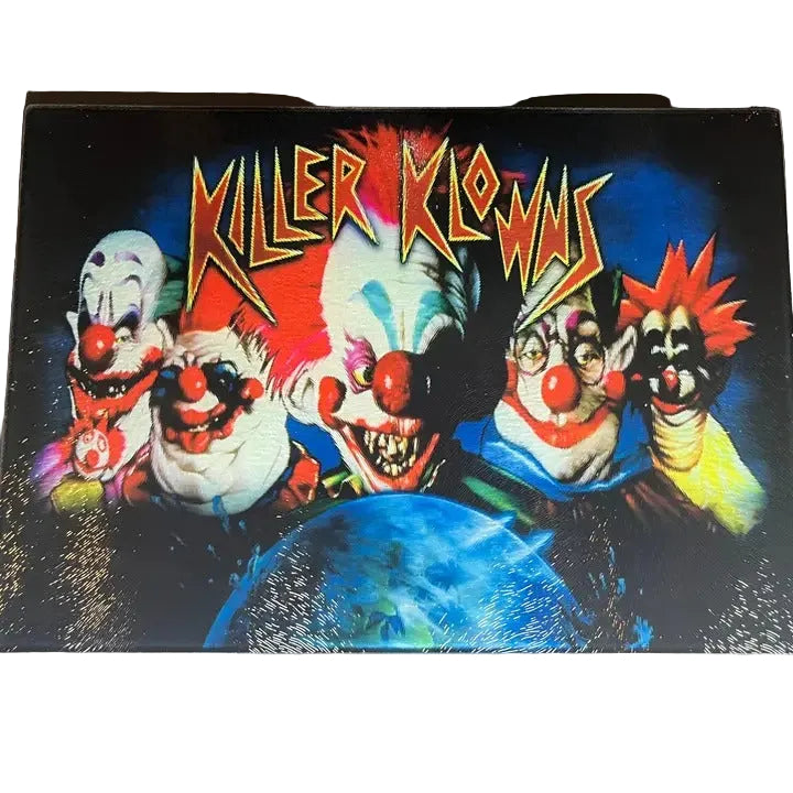 KILLER KLOWNS GLASS CUTTING BOARD