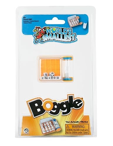 SMALLEST BOGGLE GAME