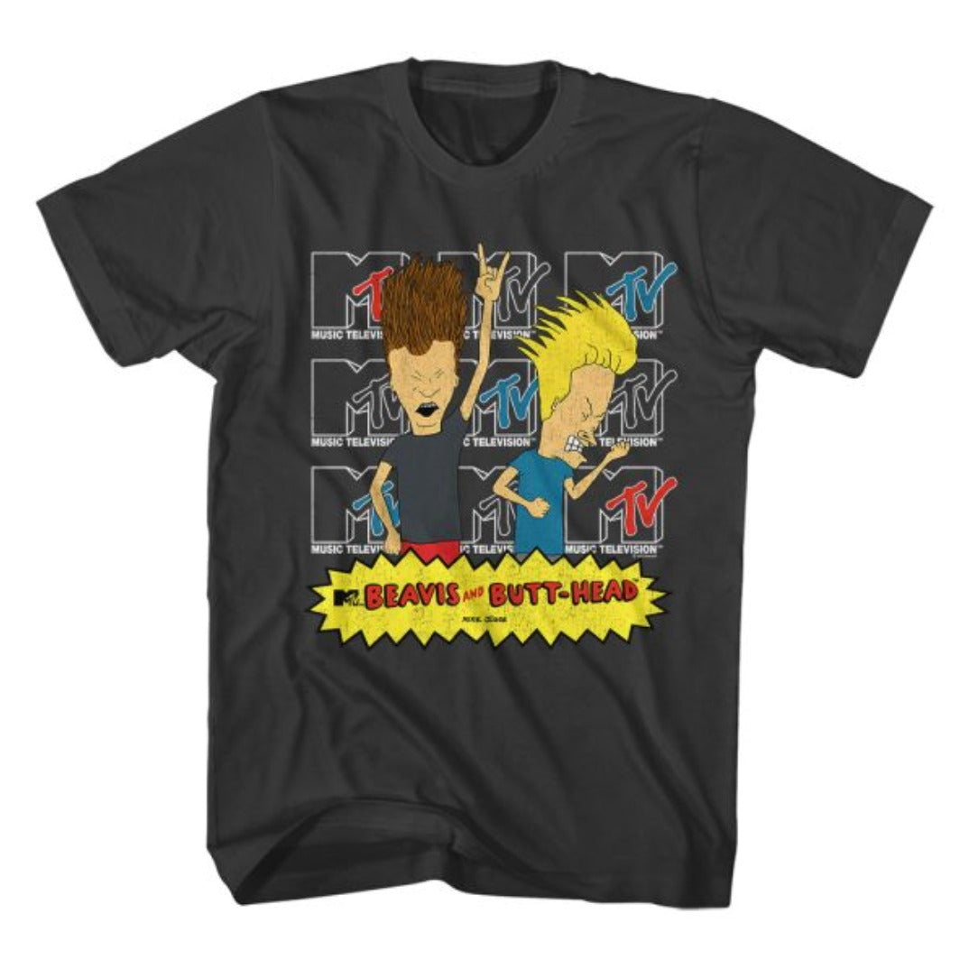 Beavis and Butthead: MTV Logo Retro Shirt