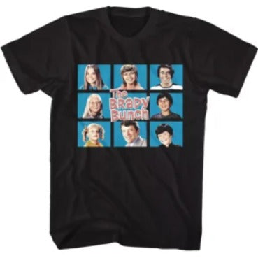 The Brady Bunch: Framed Cast Retro Shirt