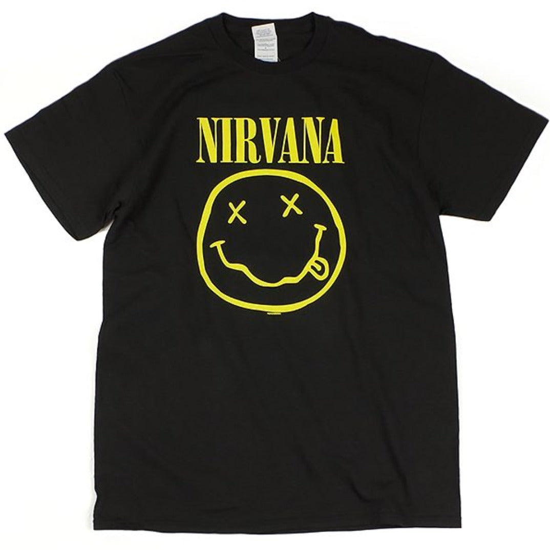 Nirvana Smiley Retro Shirt