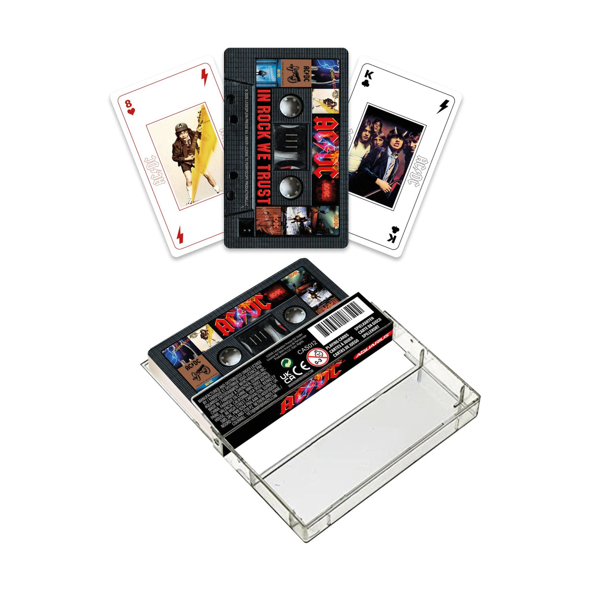 ACDC CASSETTE CARDS