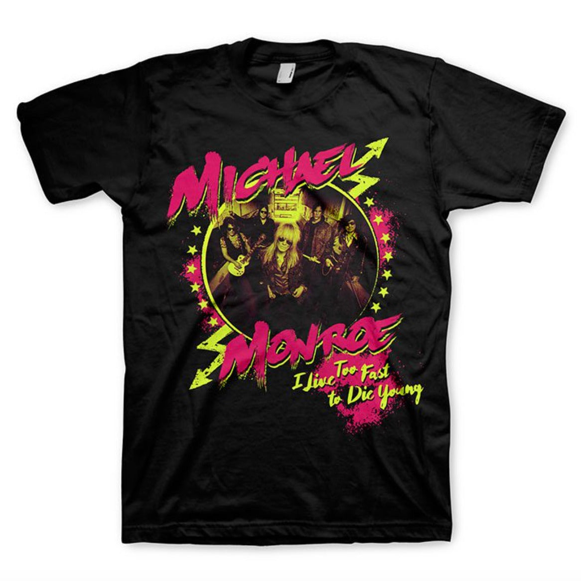 Michael Monroe: Live Fast Shirt