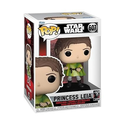 STAR WARS ROTJ 40TH LEIA FUNKO POP