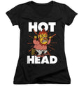 Year Without a Santa Claus: Heat Miser Hot Head Retro Juniors Shirt