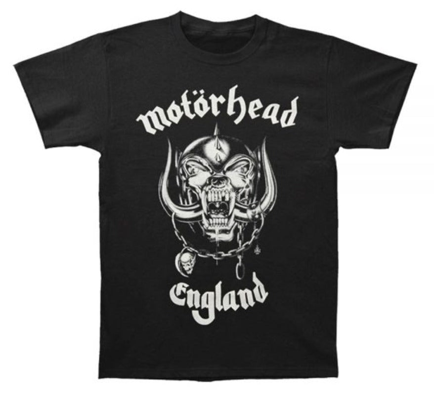 Motorhead England Logo Retro Shirt