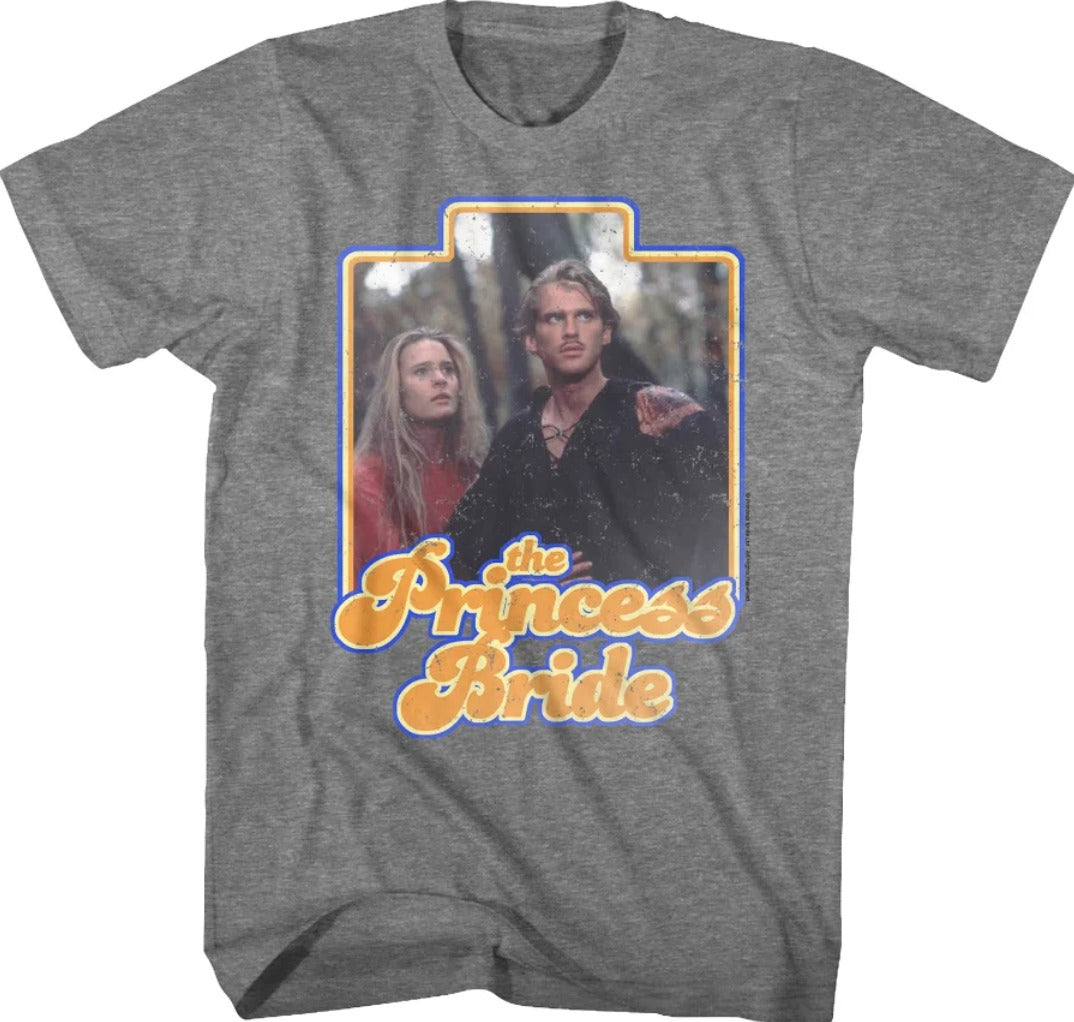 The Princess Bride: Buttercup and Westley Retro Shirt