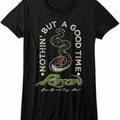 Poison: Nothin But a Good Time Retro Juniors Shirt