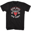 Bon Jovi: New Jersey 1983 Retro Juniors Shirt