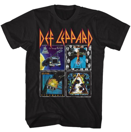 Def Leppard Album Covers Retro Shirt
