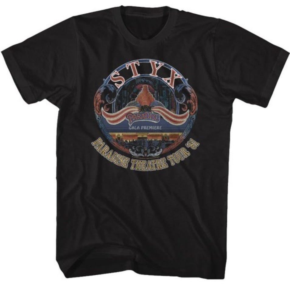 Styx: Paradise Theatre 1981 Tour Retro Shirt