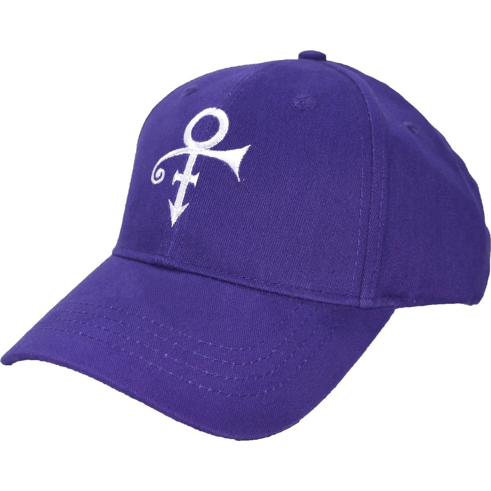 Prince Hat: Purple with White Symbol