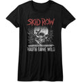 Skid Row: Youth Gone Wild Retro Juniors Shirt