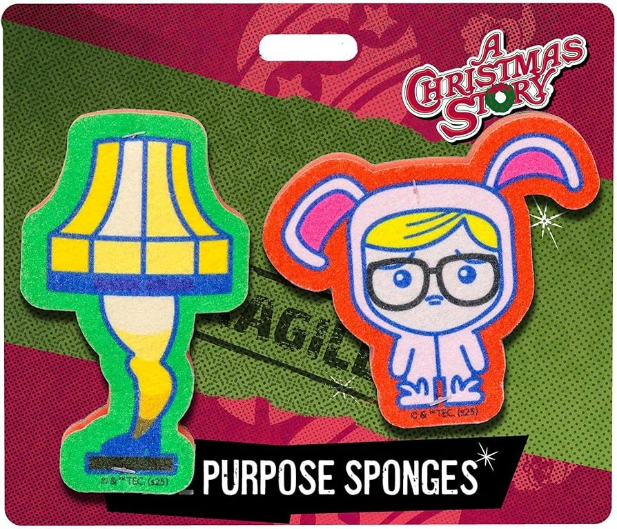 CHRISTMAS STORY SPONGE SET