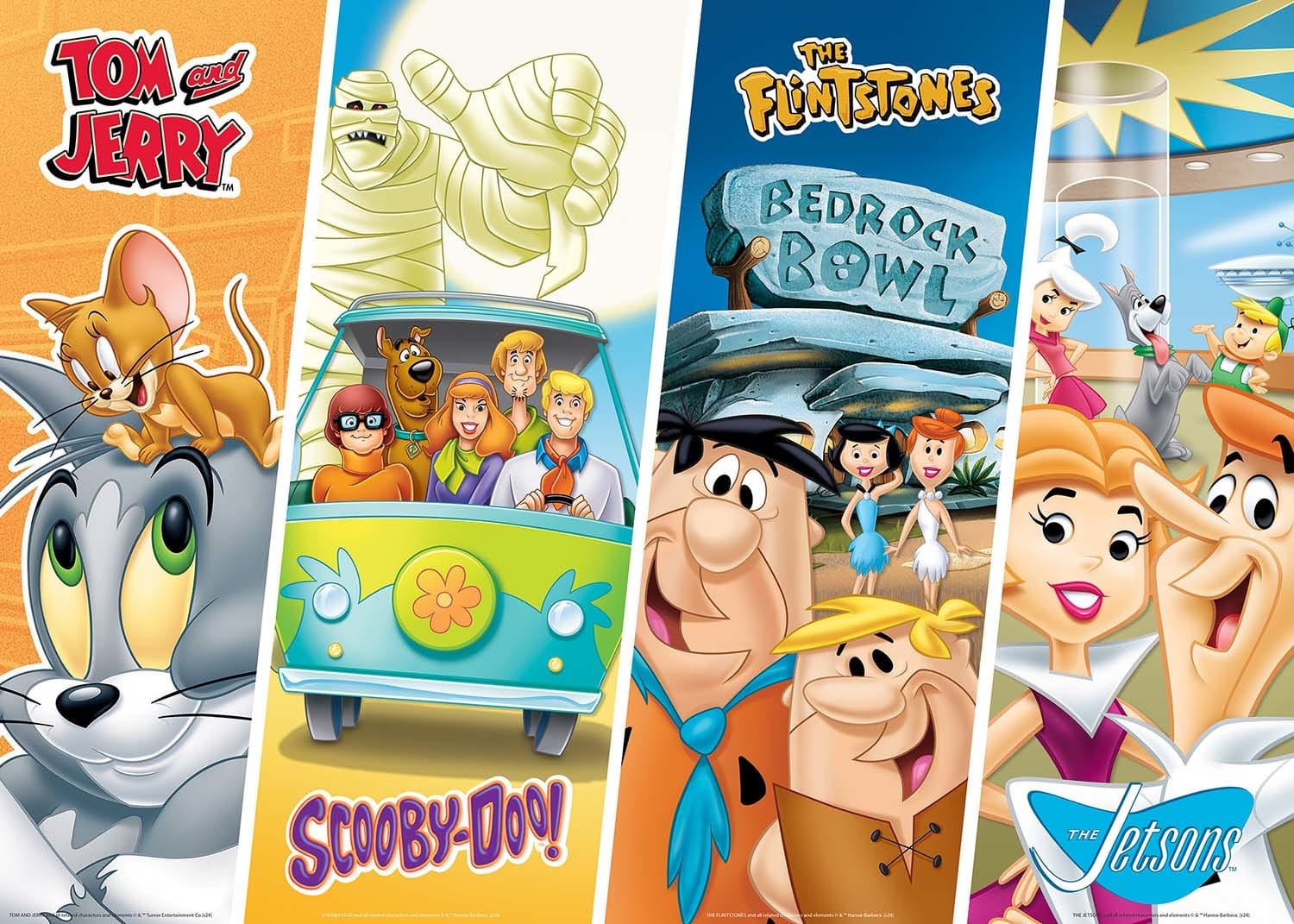 HANNA BARBERA CLASSICS 500PC PUZZLE