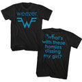 Weezer: Blu Front and Back Retro Shirt