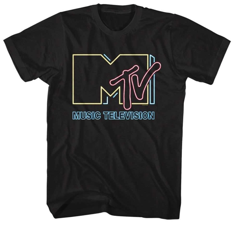 MTV Neon Logo Retro Shirt