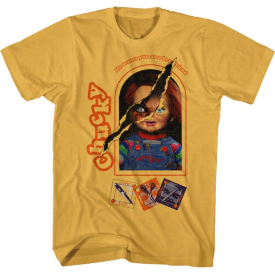Child's Play: Chucky in a Box Retro Shirt