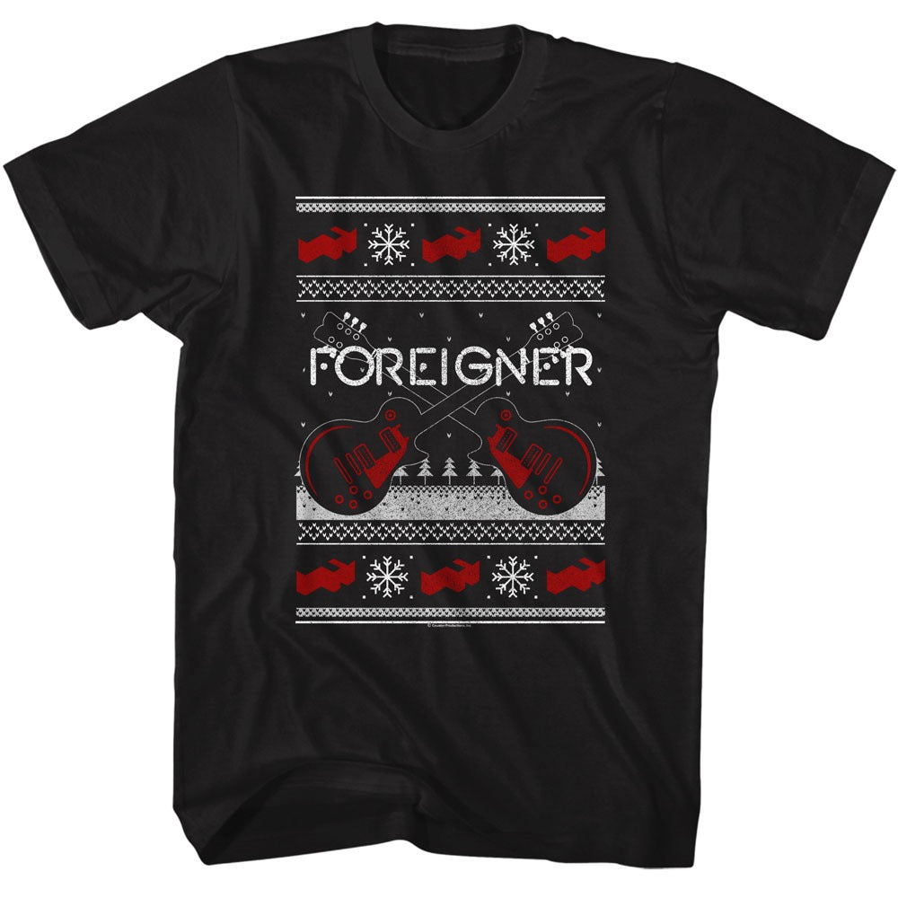 Foreigner: Christmas Sweater Retro Shirt