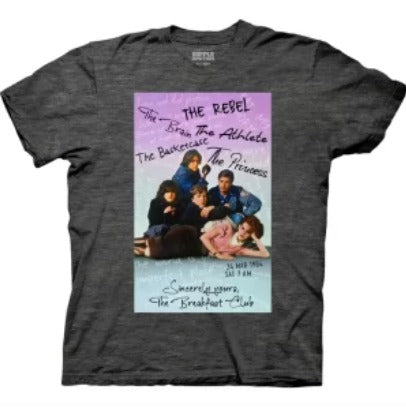 The Breakfast Club: Nicknames Retro Shirt