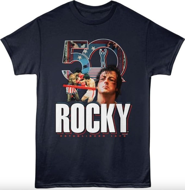 Rocky: 50th Anniversary Retro Shirt