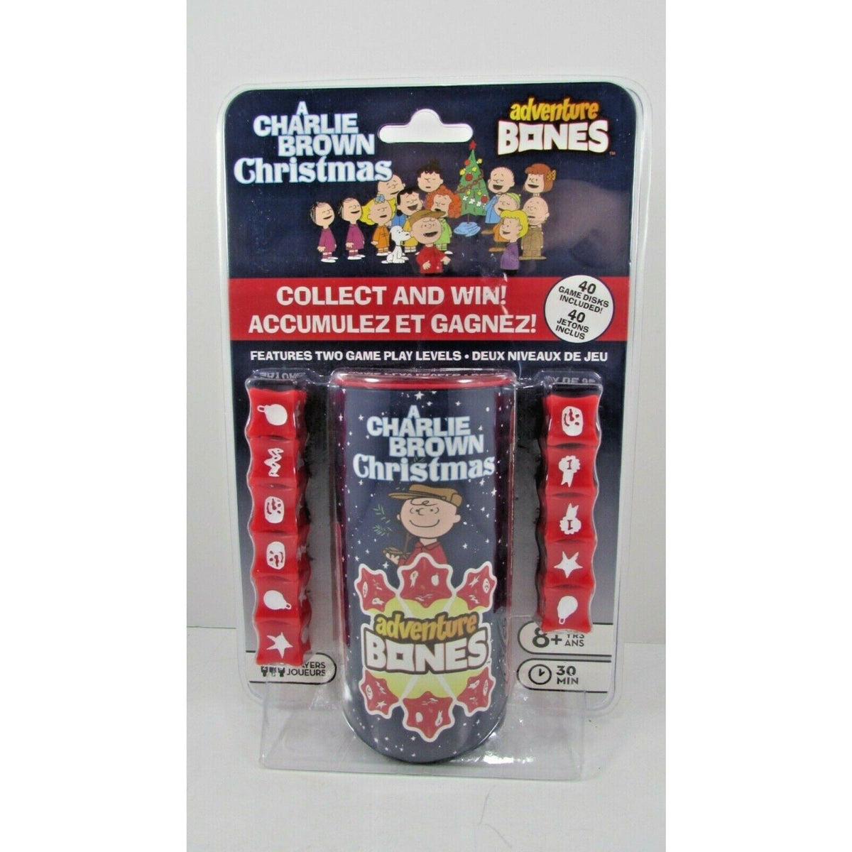 CHARLIE BROWN CHRISTMAS DICE GAME