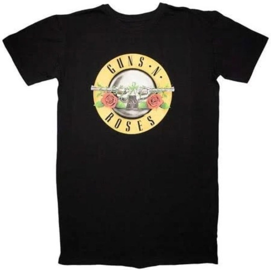 Guns N Roses: Bullet Logo Retro Juniors Shirt-Dress