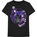 Nightmare Before Christmas: Purple Graveyard Retro Shirt