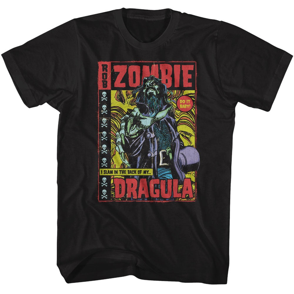 Rob Zombie: Dragula Comic Retro Shirt