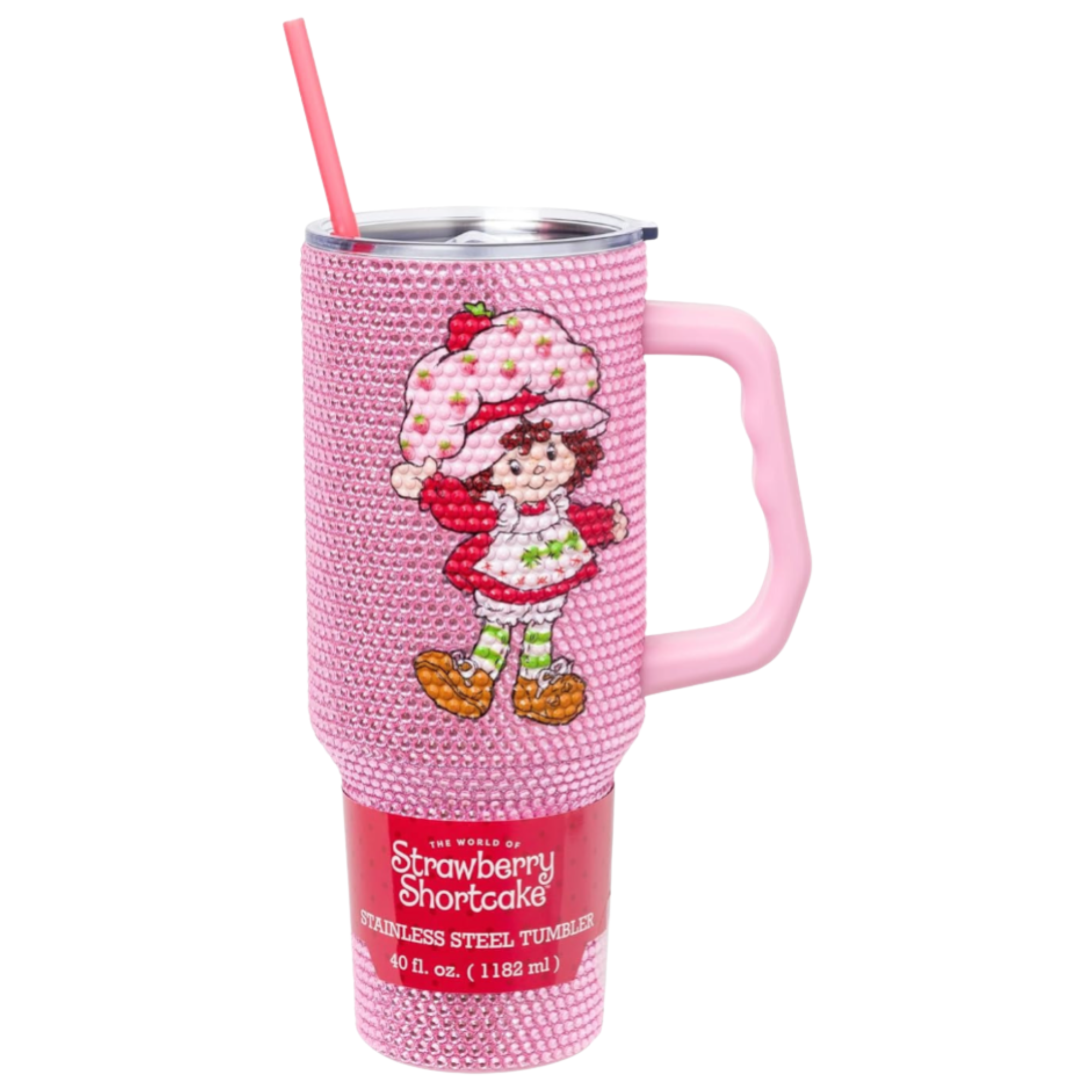 STRAWBERRY SHORTCAKE RHINESTONE TUMBLER