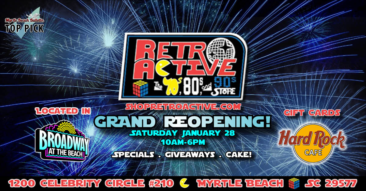 Retro Active Grand Reopening