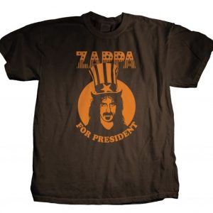 Frank Zappa For President t shirt