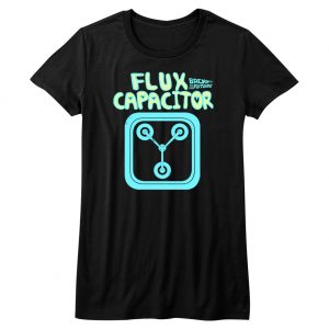 Back To The Future Flux Juniors t shirt