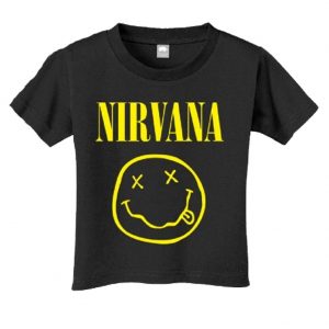 Nirvana Toddler Yellow Smile t shirt