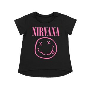 Nirvana Toddler Pink Smile t shirt