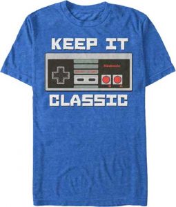 Nintendo Classic Controller t shirt