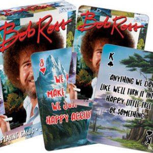 Bob Ross Paintings Playing Cards
