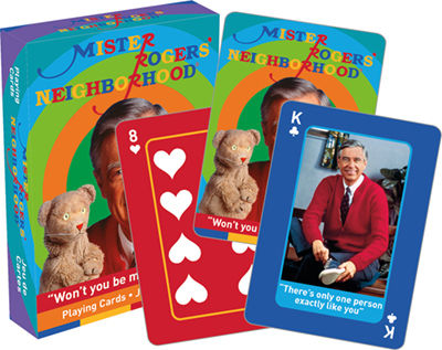 Mr. Rogers Playing Cards