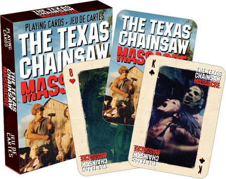 Texas Chainsaw Playing Cards