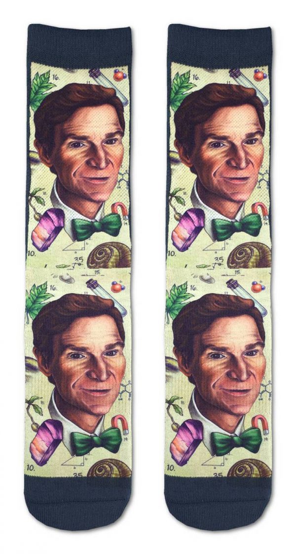 Bill Nye the Science Guy Socks