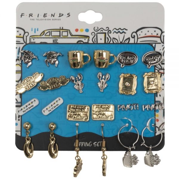 Friends 12pc Earrings