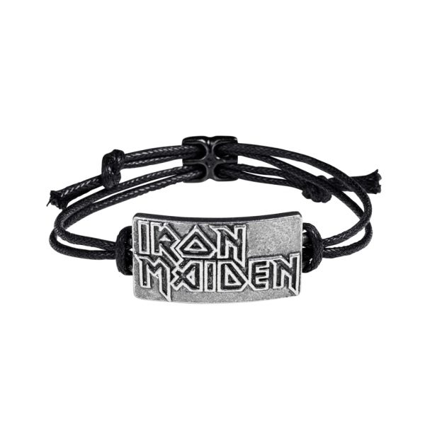 Iron Maiden Cord Bracelet