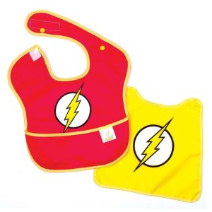 The Flash Baby Bib with Cape