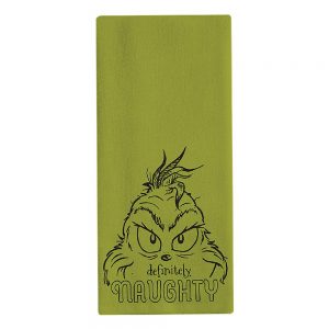 The Grinch Naughty Kitchen Towel